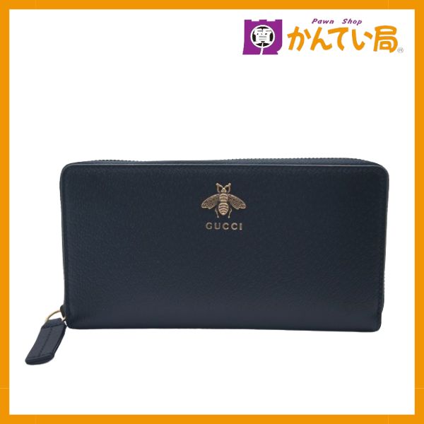 GUCCI グッチ アニマリエ ビー スター ジップラウンドウォレット 長財布 GUCCI グッチ アニマリエ ビー スター ジップラウンドウォレット