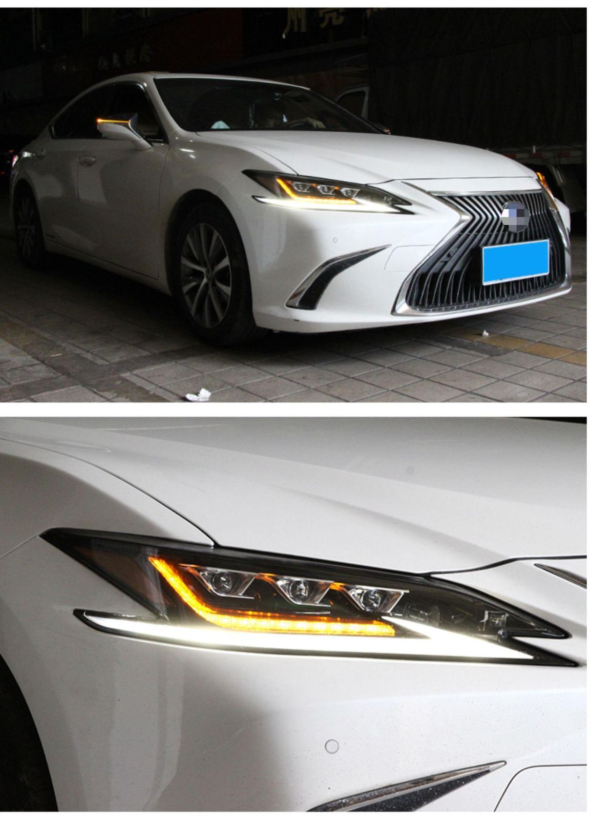 三眼LEDヘッドライトユニット 流れるウインカー