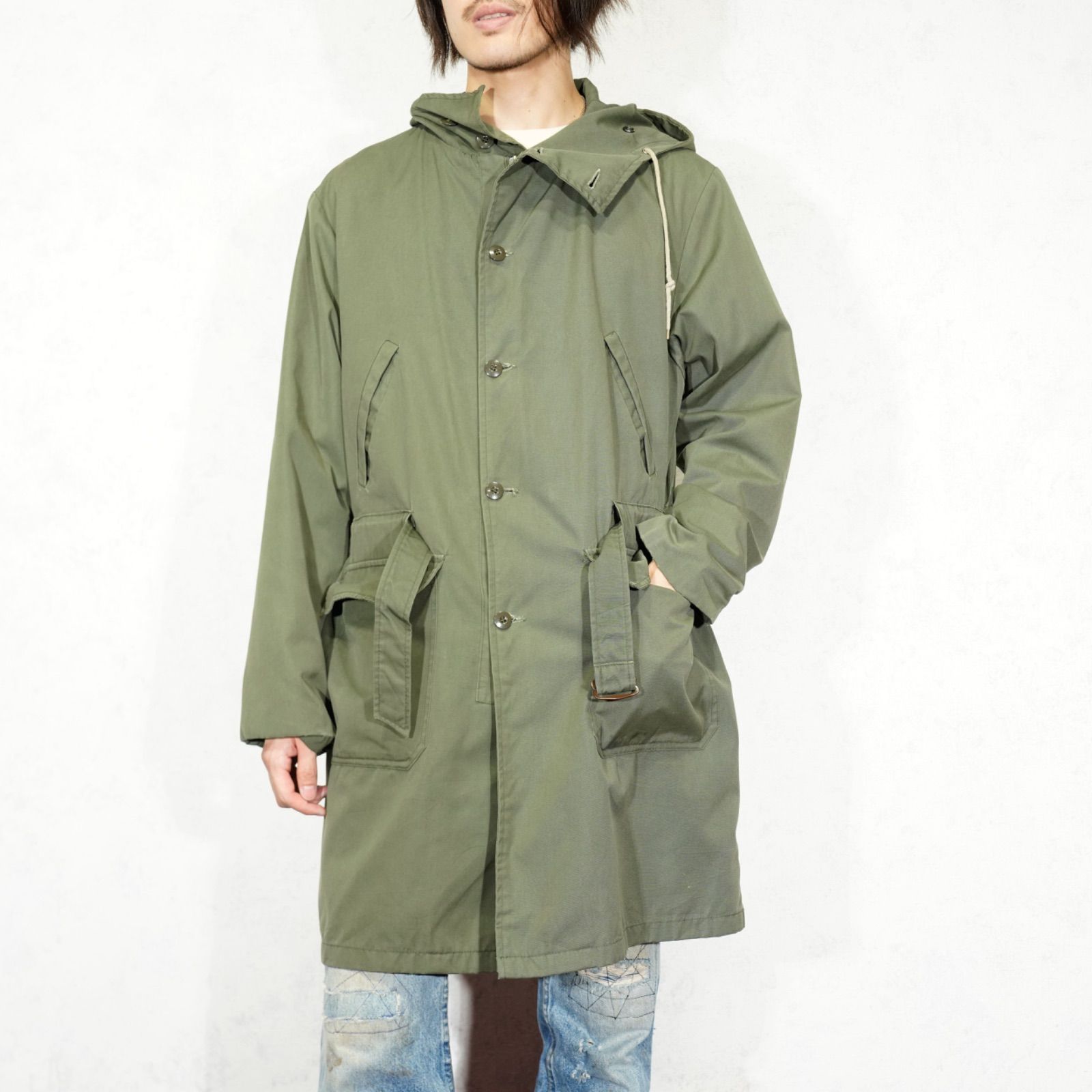 EU VINTAGE M-47 SAMPLING MODS COAT/ヨーロッパ古着M-47サンプリングモッズコート(ミリタリーコート)