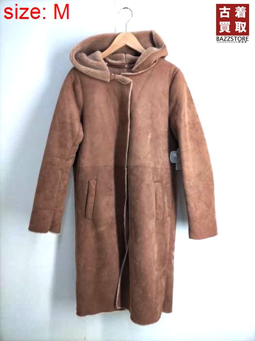 美品】flaix （ランドワーズ） フェイクムートン レディース アウター