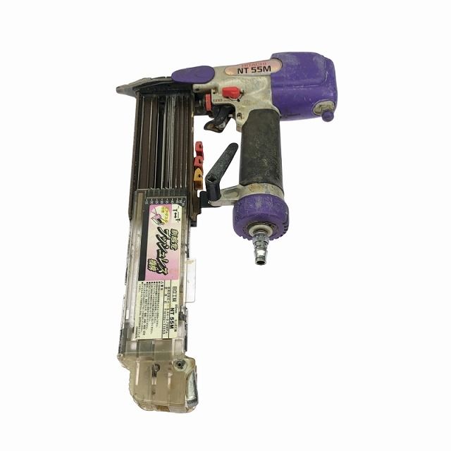日立仕上釘打機NT55M中古品  日立仕上釘打機 NT-55M ☆中古品☆HITACHI 日立工機 55mm
