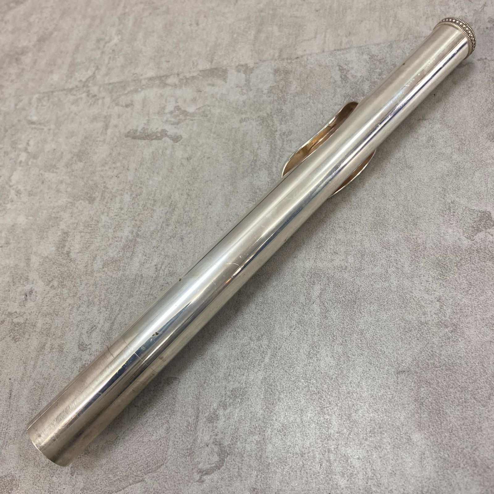 比較的美品　Enhong　フルート　オフセット　カバードキィ　初心者　管楽器 SANKYO フルート ETUDE Eメカニズム搭載 頭部管銀製 シルバー