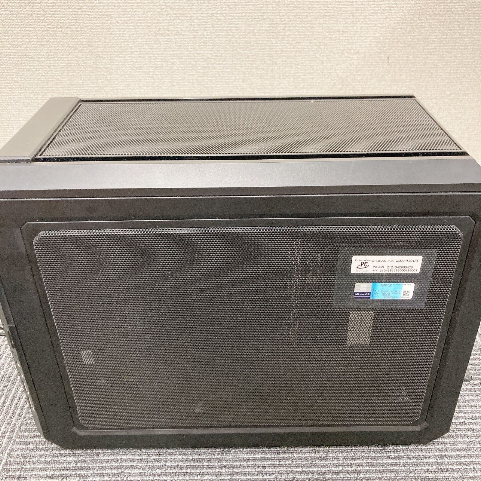 初期化済】G-GEAR mini ゲーミングPCセット - メルカリ