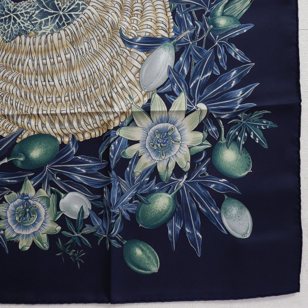 HERMES】エルメス カレ90 PASSIFLORES パッションフラワー