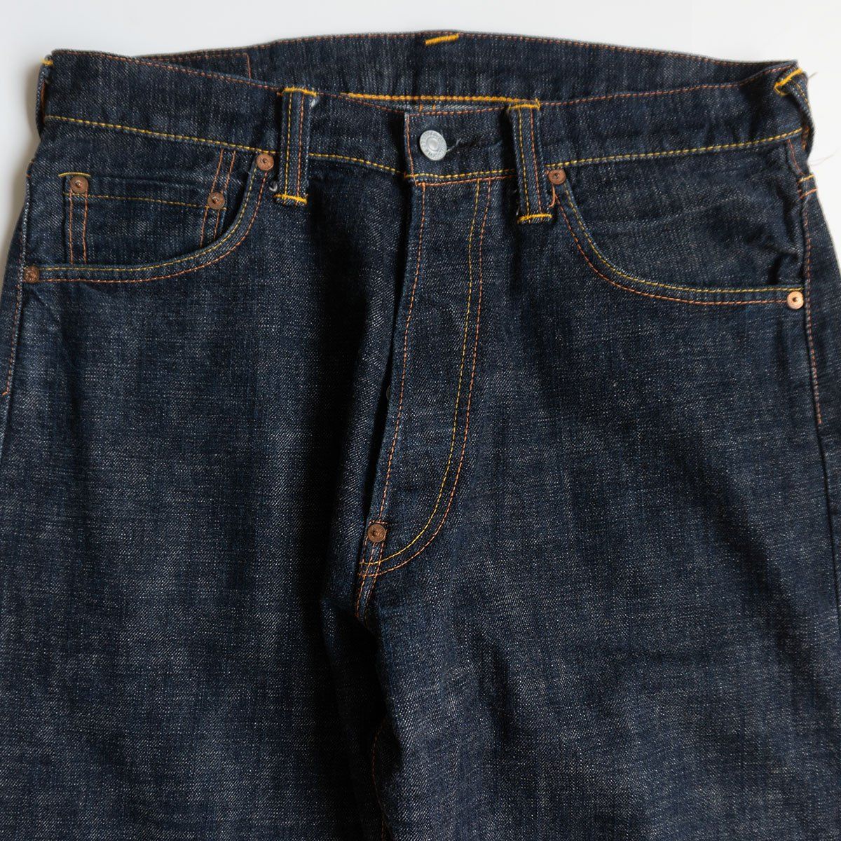 美品/濃紺】EVISU 【LOT.2001 デニムパンツ】33×35 エビス