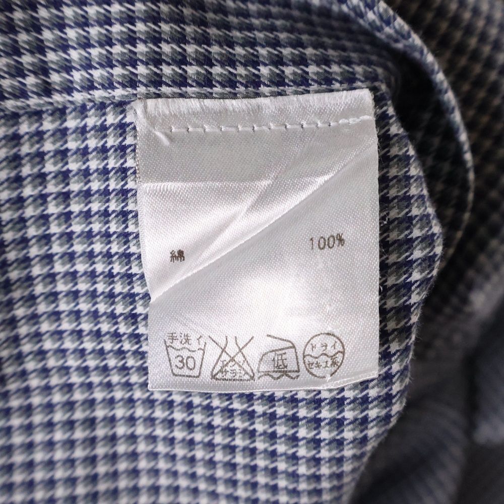 Brioni (ブリオーニ) イタリア製 千鳥格子 ワイドカラー