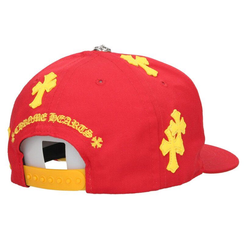クロムハーツ CH HAT CH刺繍クロスパッチベースボールキャップ