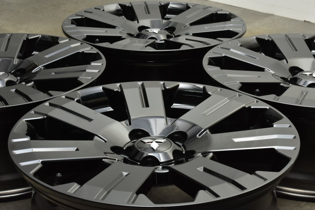 三菱 デリカ D 5 シャモニー 純正 18in 7J 38 PCD114.3 4本セット アウトランダー エクリプスクロス 流用 スタッドレス 交換用