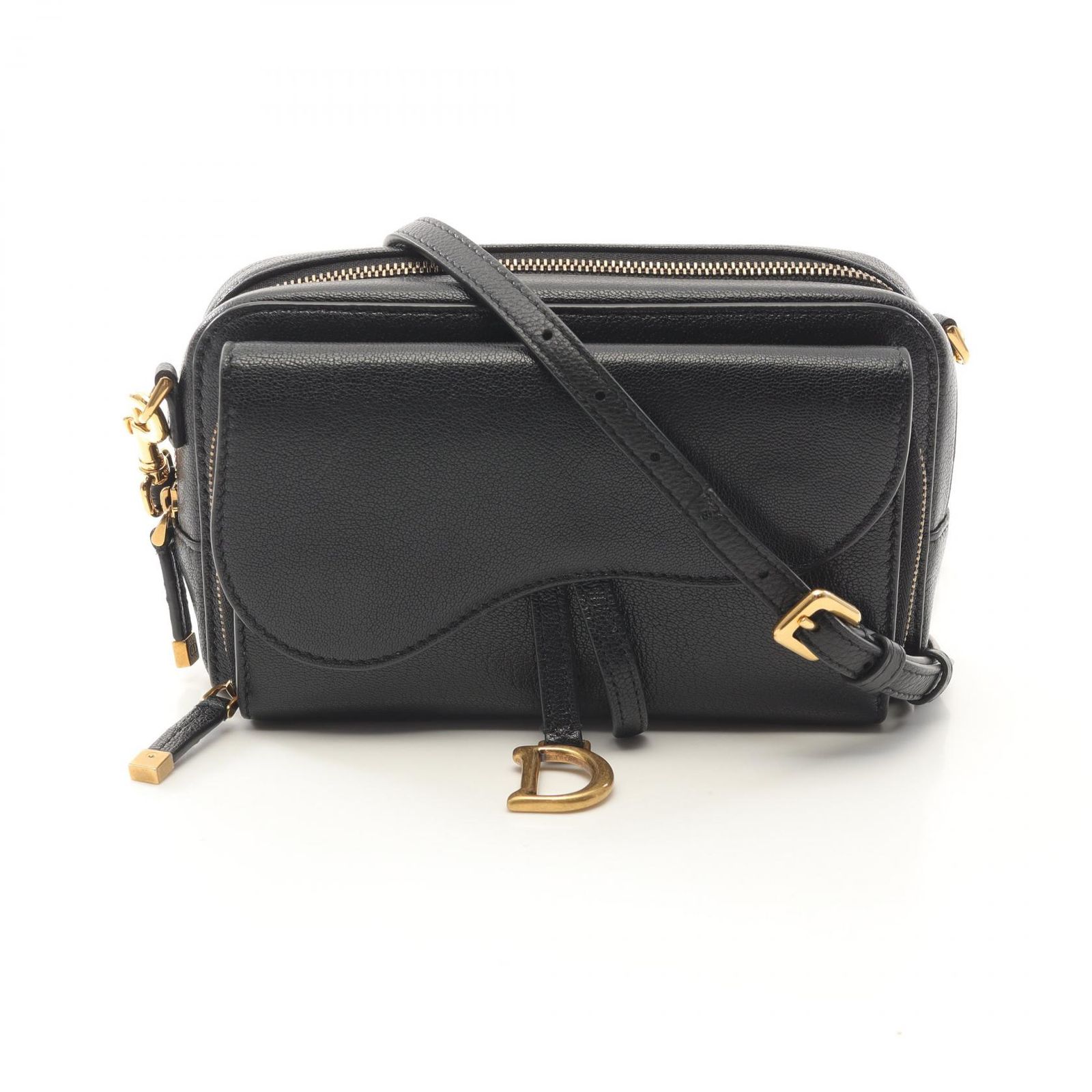 Dior ディオール SADDLE サドル ダブルポーチ ショルダーバッグ