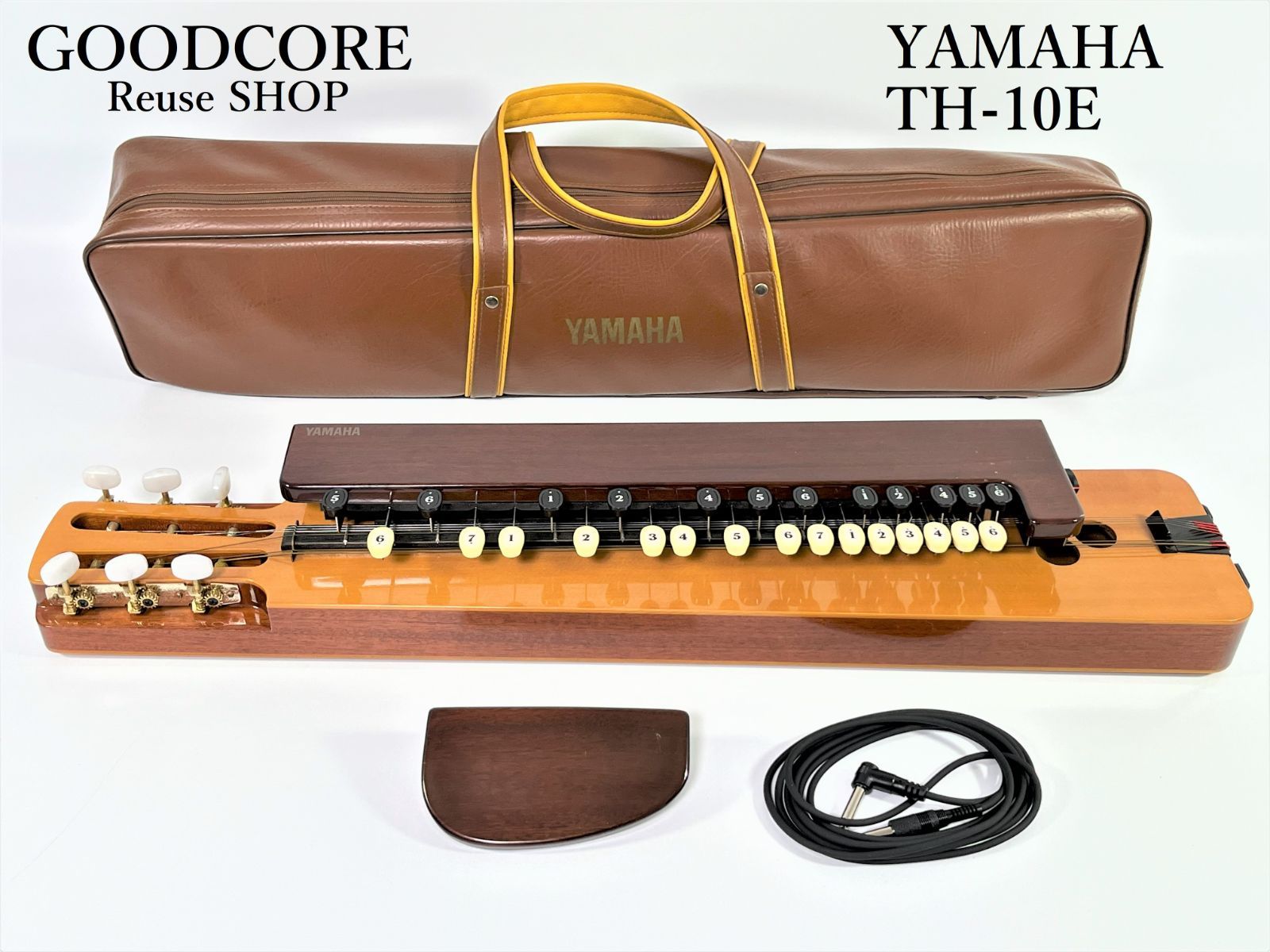 YAMAHA ヤマハ TH-10E 大正琴 和楽器 純正ケース付属 - メルカリ