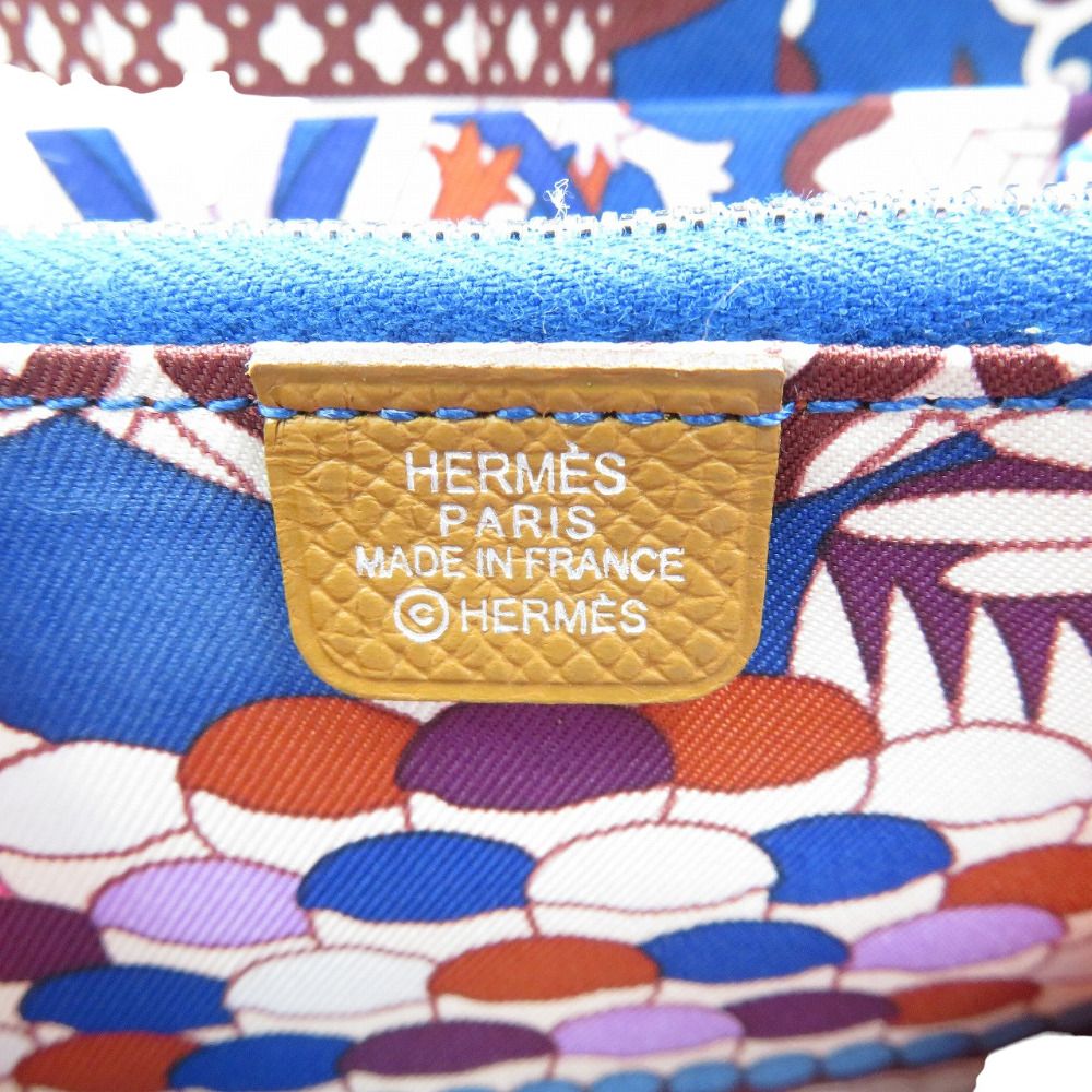 美品 エルメス アザップ シルクイン コンパクト ヴォーエプソン シルク