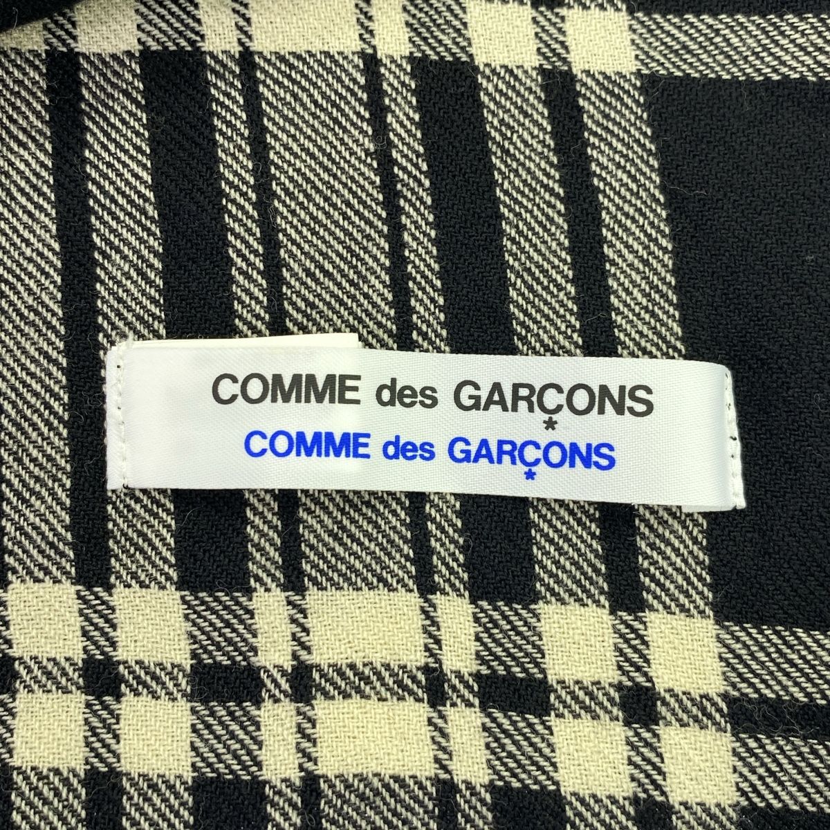 美品】 COMME des GARCONS COMME des GARCONS / コムコム | チェック