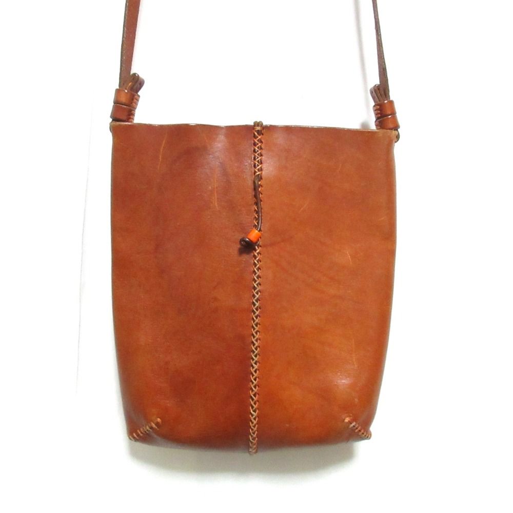 HENRY CUIR アンリークイール レザー ショルダーバッグポシェット