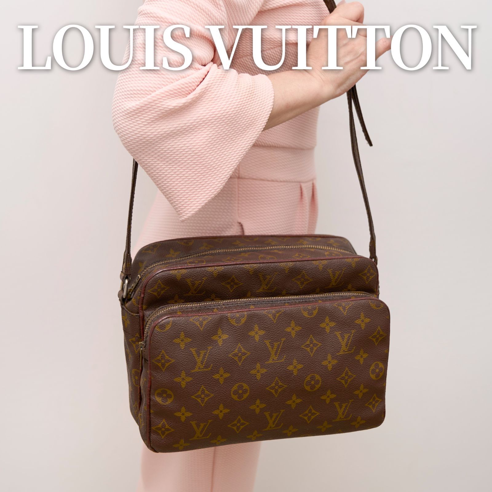 LOUIS VUITTON ルイヴィトン モノグラム 旧ナイル ショルダーバッグ 
