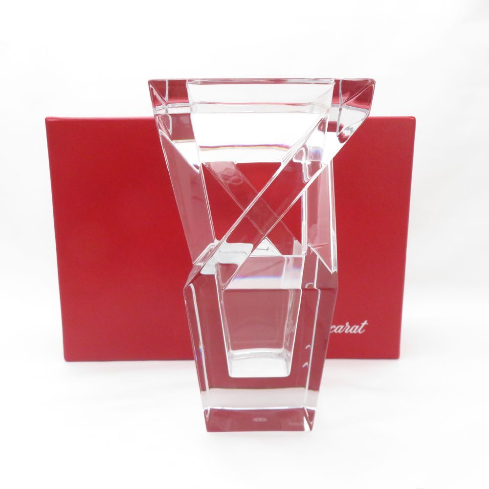 Baccarat バカラ アーキテクチャー 花瓶 フラワーベース インテリア SO3194Z
