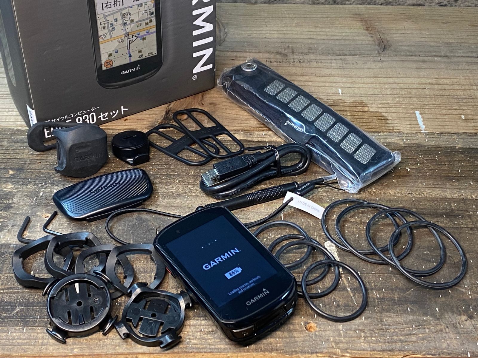 GARMIN ( ガーミン ) サイクルコンピューター_本体 EDGE830 セット 元