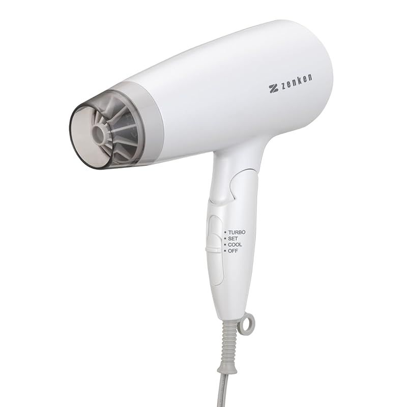 ゼンケン電磁波低減 ヘアケアドライヤーZD-750 (ホワイト) 0