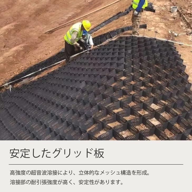 砂利の駐車場 通路