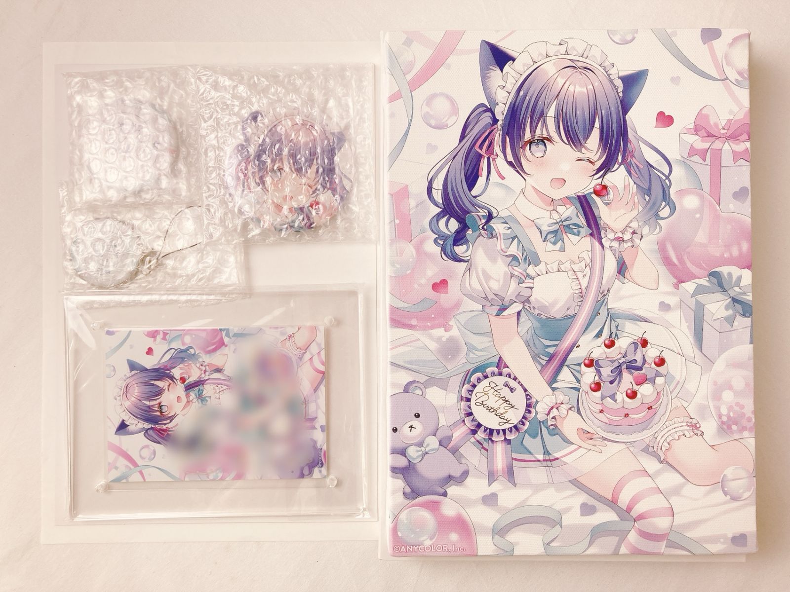 勇気ちひろ 誕生日グッズフルセット 「バーチャルYouTuber にじ