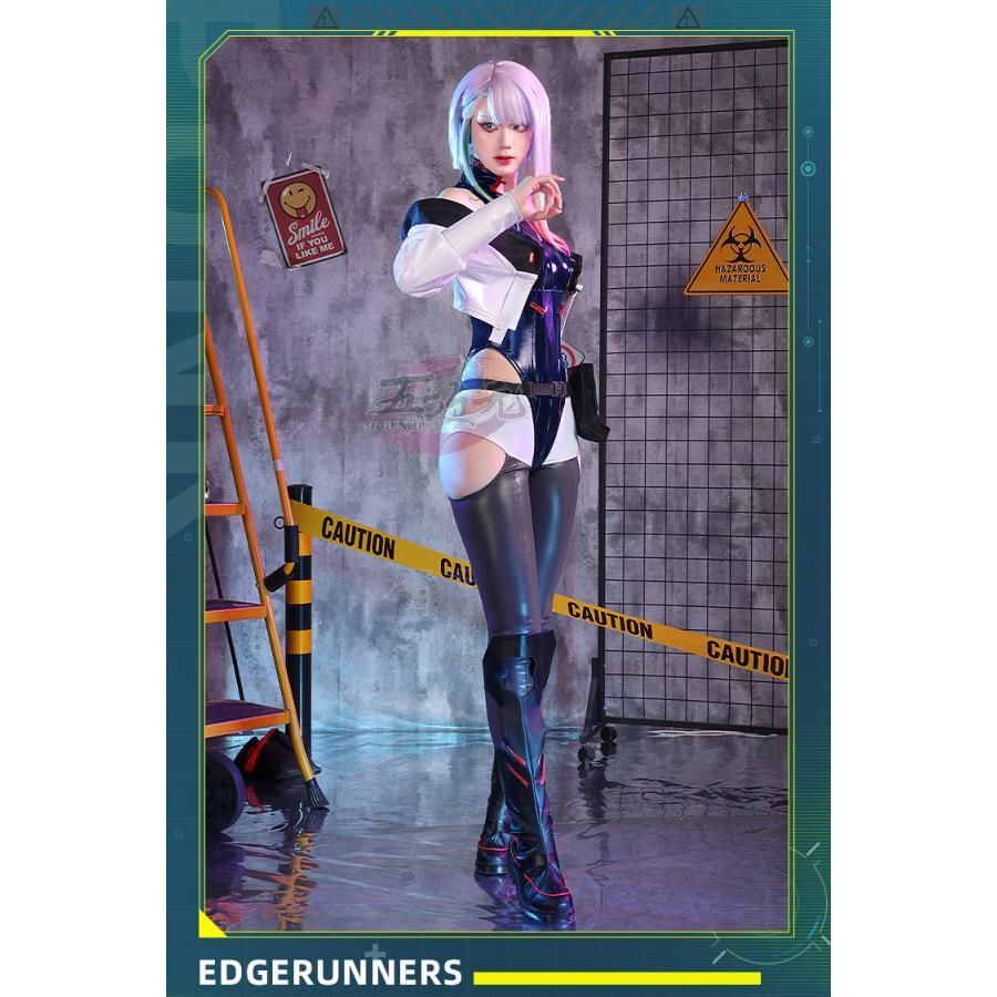 三分妄想 サイバーパンク エッジランナーズ コスプレ ルーシー 衣装
