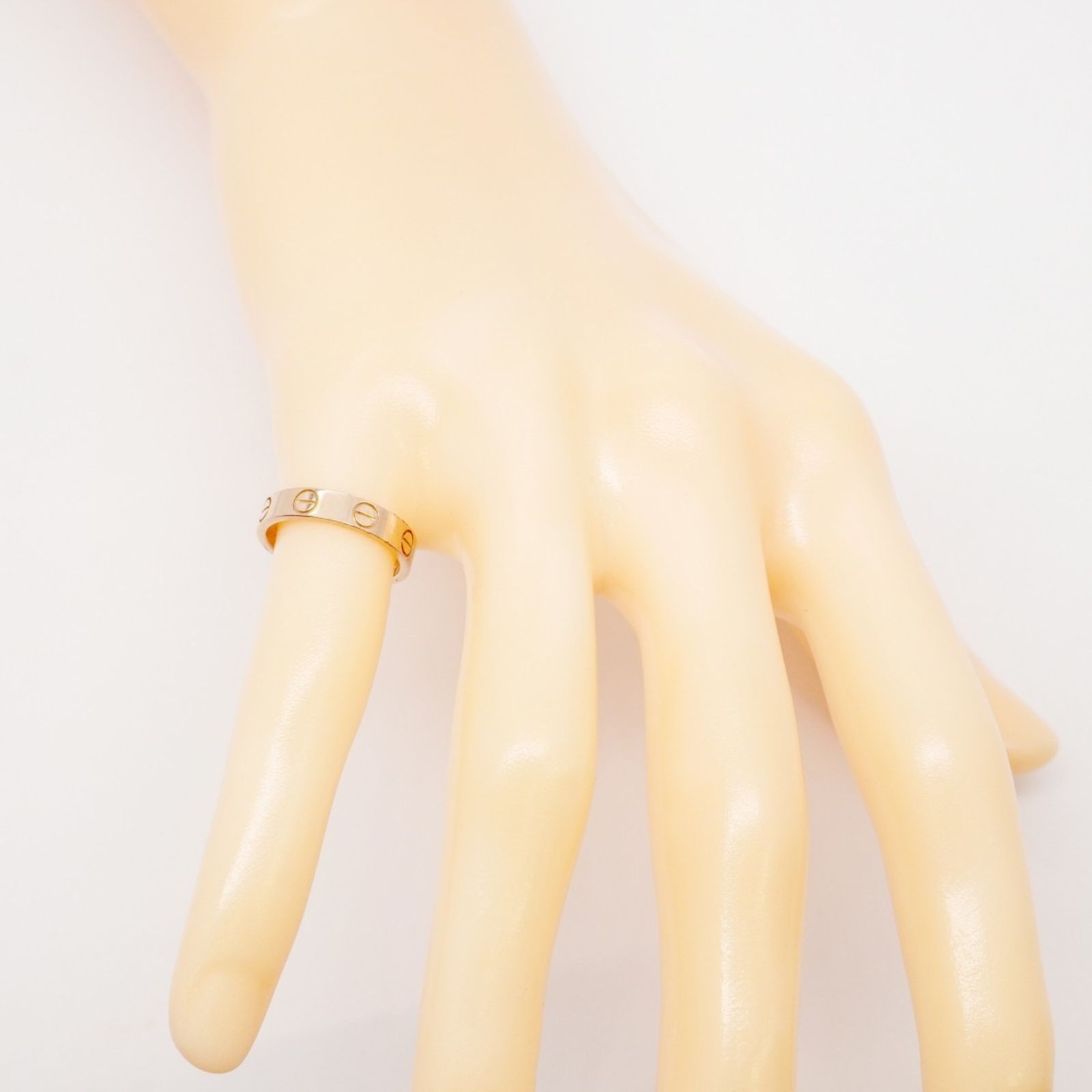 カルティエ(Cartier) カルティエ リング ミニラブ 18KPG ピンク