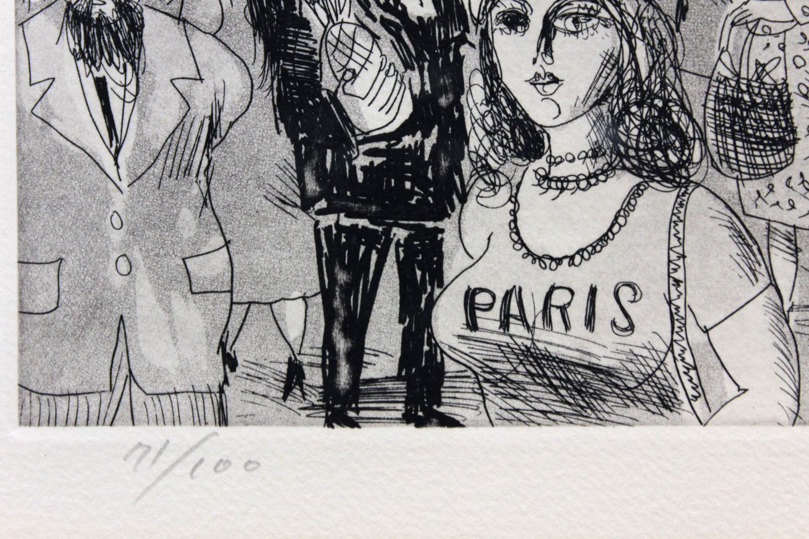 増田誠 「リュー・ムフタール」 銅版画 絵画 増田誠 『リュー・ムフタール』 銅版画 - 北海道画廊