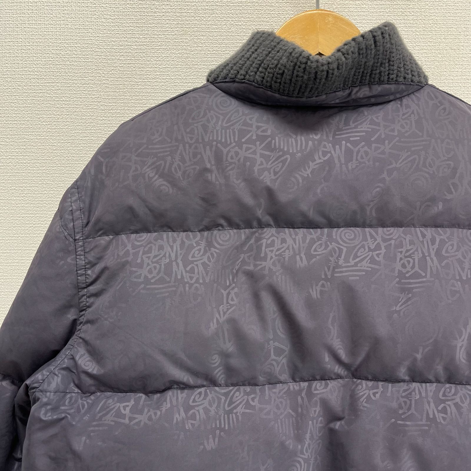 OLD STUSSY オールドステューシー ダウンジャケット 総柄