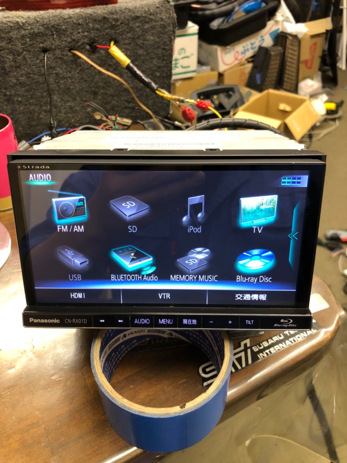 Panasonic CN-RX01WD ブルーレイナビ　Bluetooth Panasonic CN-RX01WD ブルーレイナビBluetooth