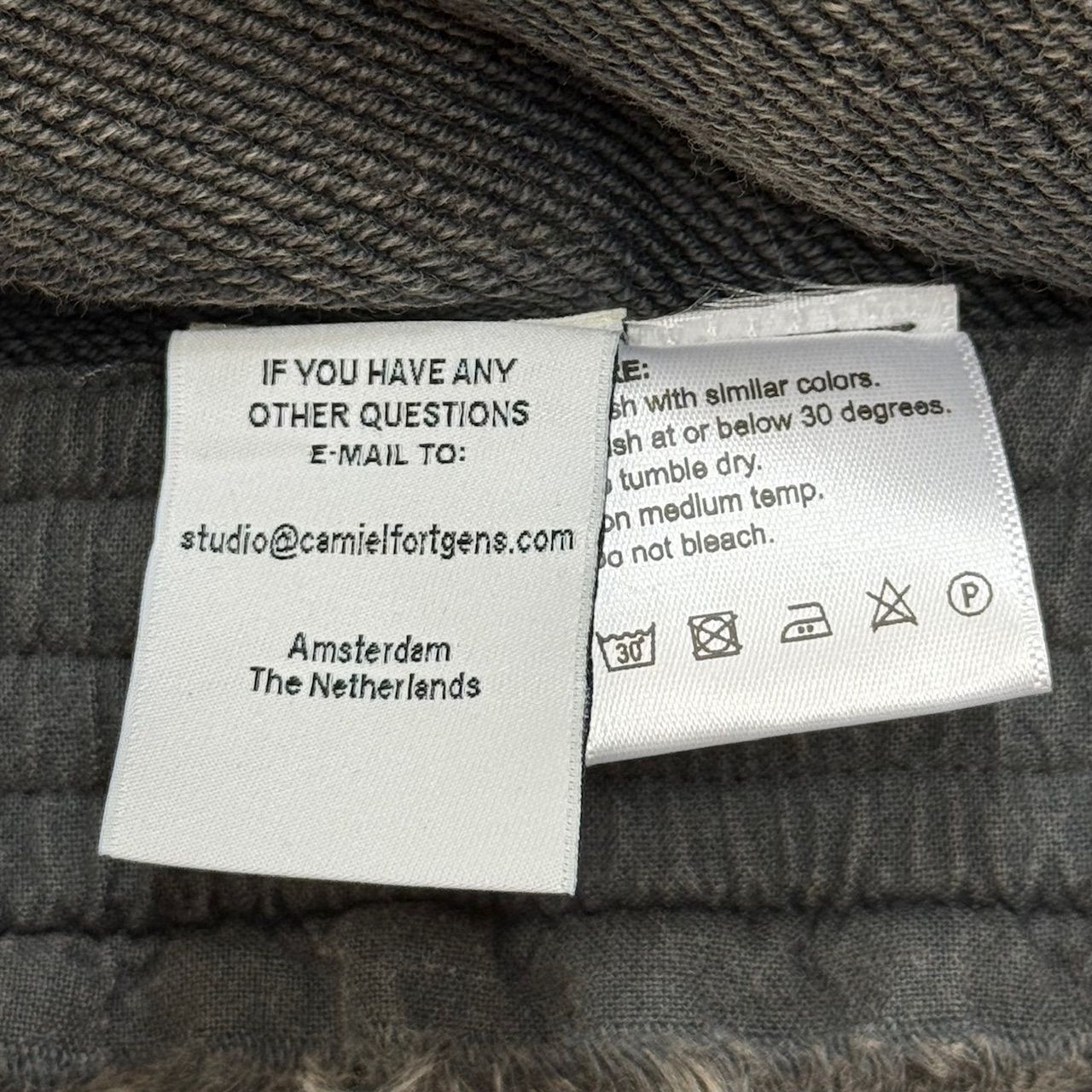 参考上代63800円 未使用品 CAMIEL FORTGENS 24AW SWEAT PANTS