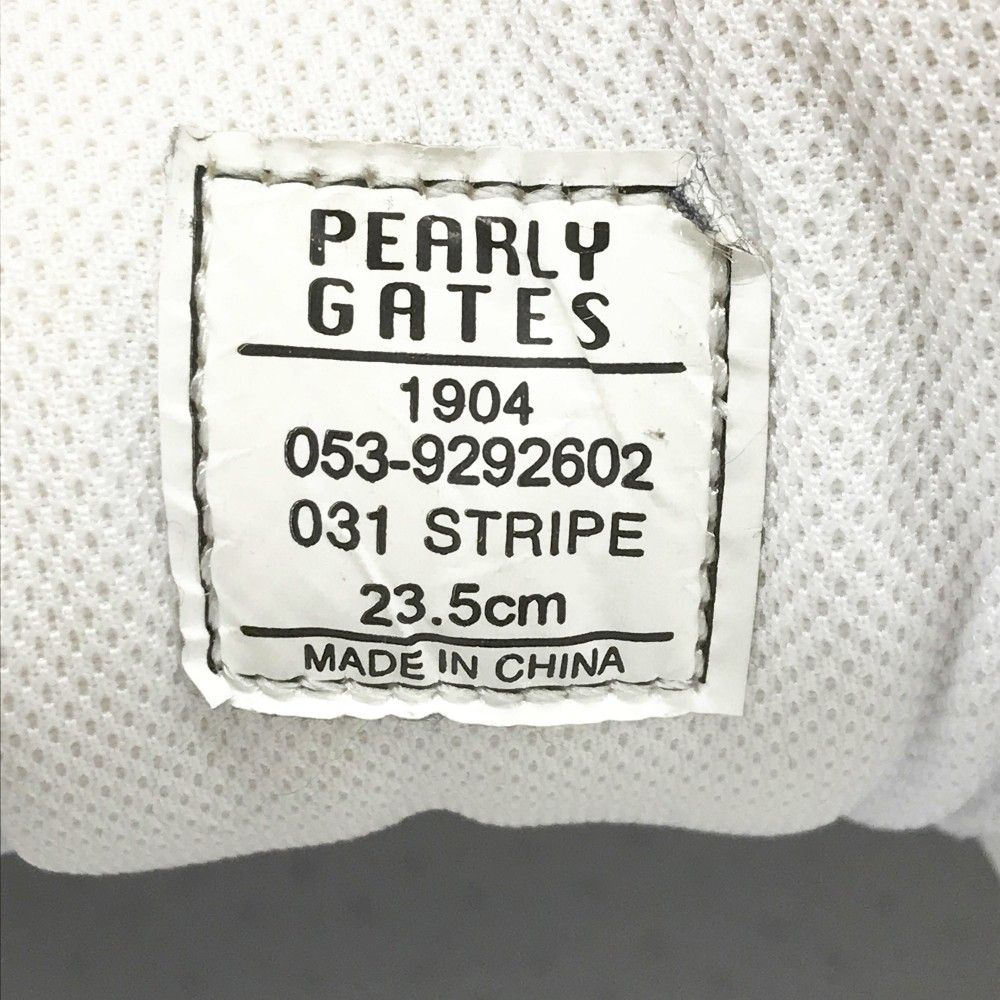 PEARLY GATES パーリーゲイツ 053-9292602 ゴルフシューズ ローカット  ホワイト系 23.5 [240101481961] ゴルフウェア レディース ストスト 楽天市場】【PREMIUM CHOICE】PEARLY GATES パーリーゲイツNEW