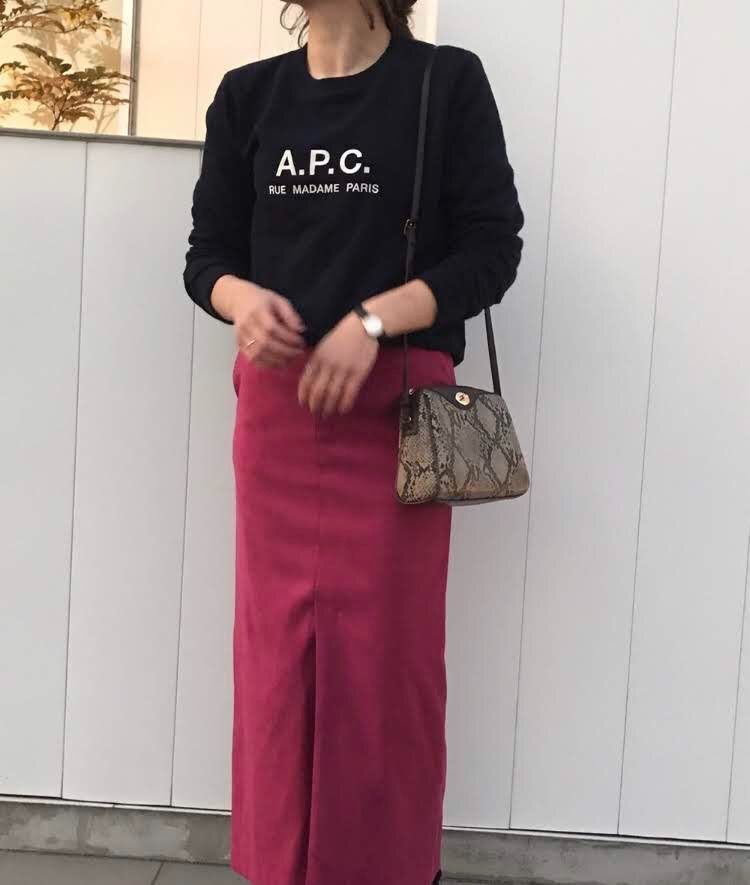 未使用】A.P.C.スウェット レディースS apc アーペーセー