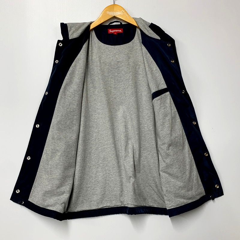 中古品】Supreme シュプリーム VERTICAL LOGO HOODED COACHES
