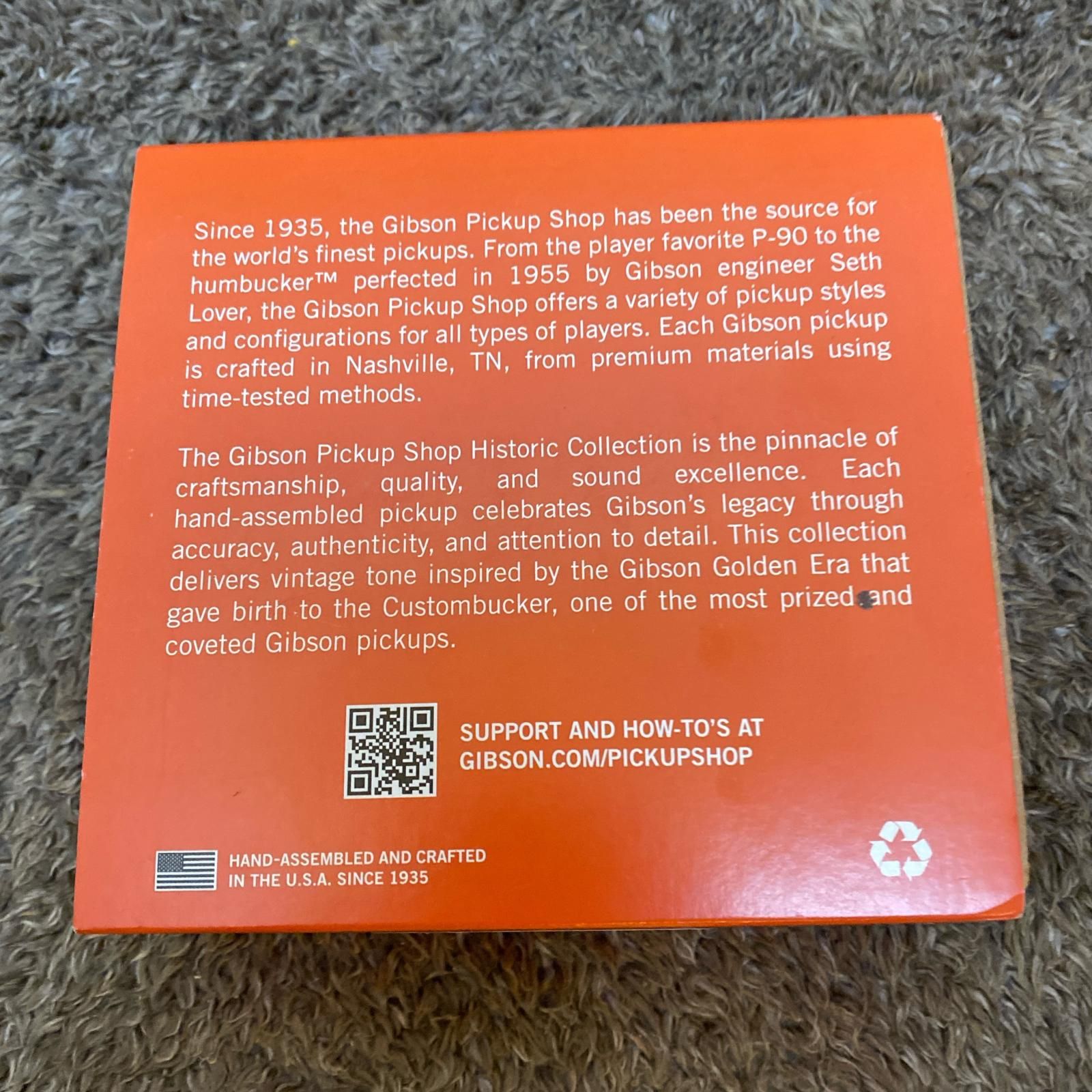 尾張小牧店 楽器 Gibson | ギブソン 楽器アクセサリー Custombucker Set | True Historic G Covers | Double Black 478