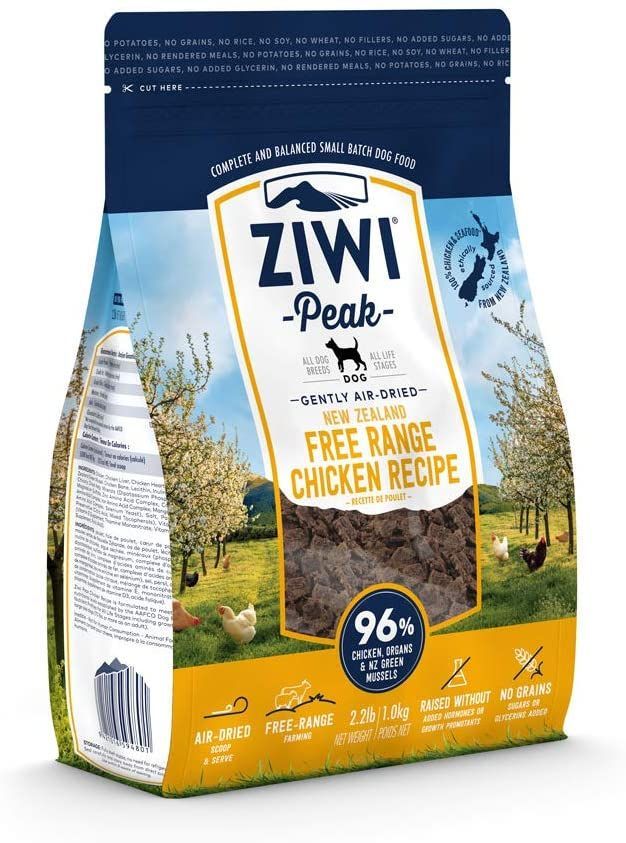 ZiwiPeak ジウィピーク ドッグフード フリーレンジチキン 1kg 犬用
