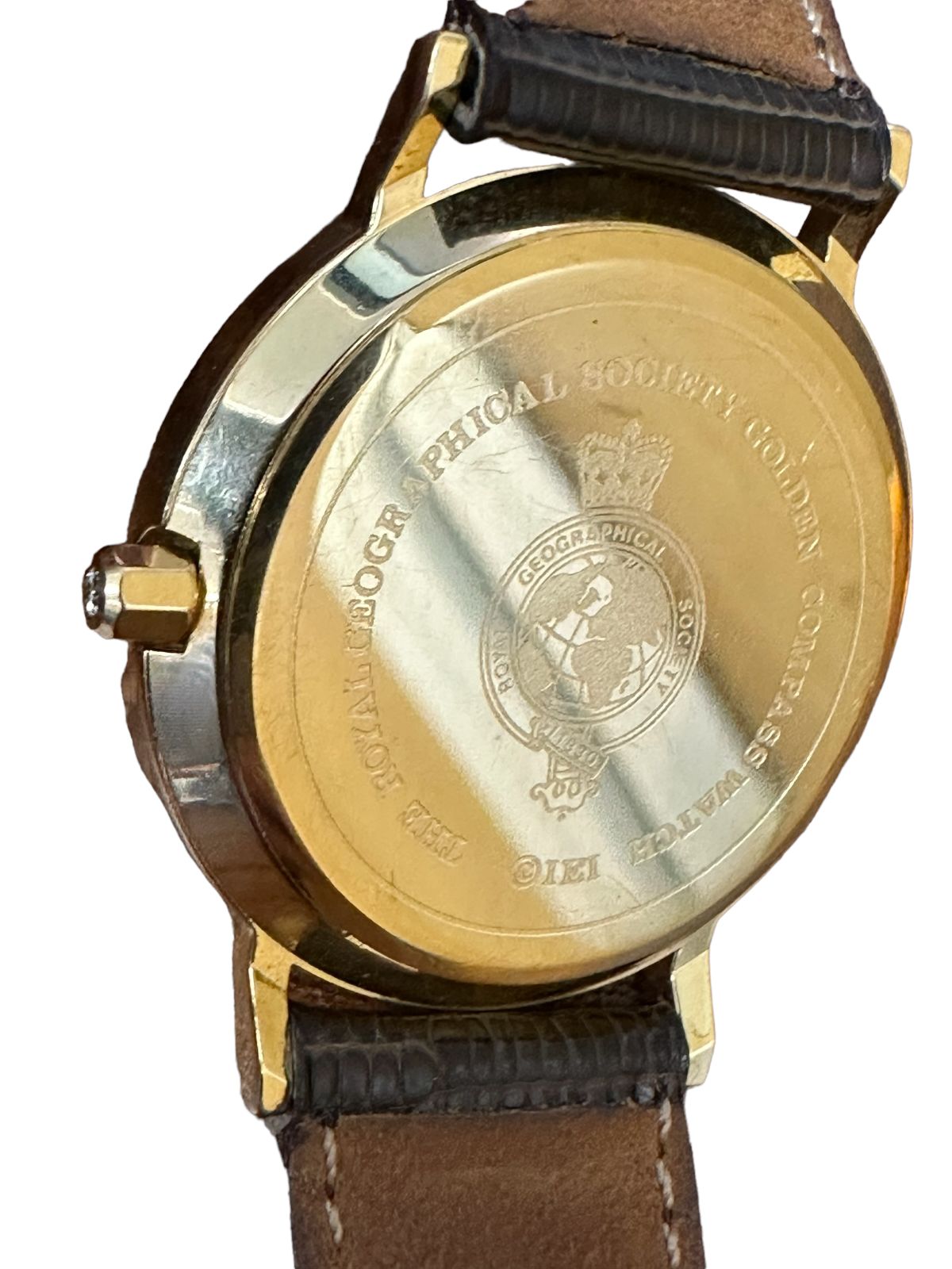 ☆王立地理学会 The Royal Geographical Society Golden Compass Watch