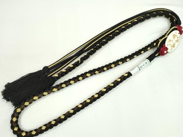 平和屋着物○和装小物 帯締め・帯揚げセット 道長枝花文 暈し染め