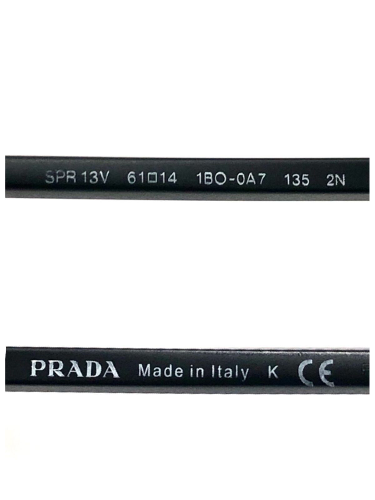 □良品□PRADA プラダ サングラス SPR13V イタリア製 61□14 135
