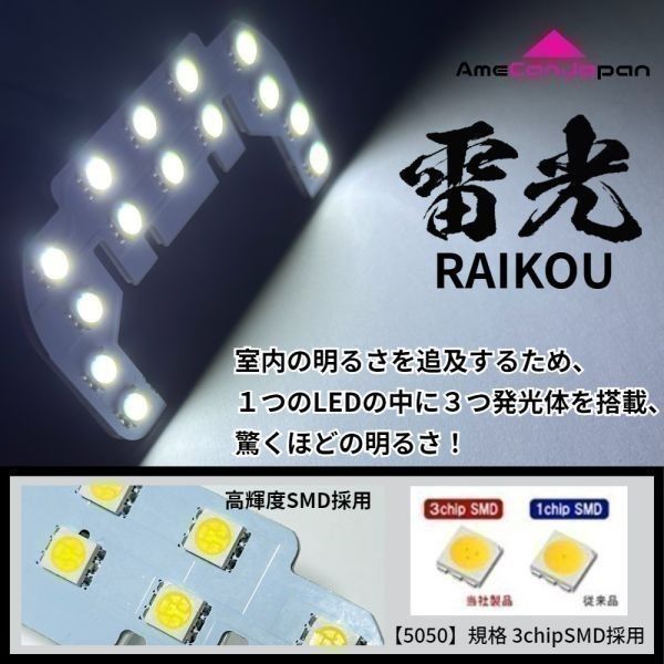 ルークスハイウェイスター ML21S 日産 LEDルームランプ 2点セット 専用設計 激眩 ライト パーツ 室内灯 車内灯 車検対応 カー用品