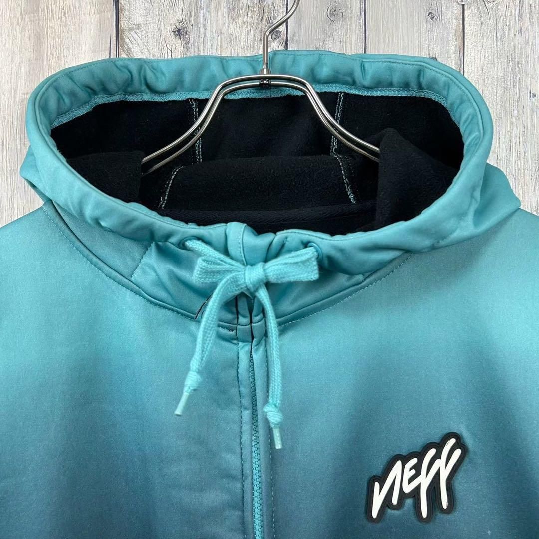 neff ネフ スノボ スキー ウェア 裏地フリース ジップ パーカー XXL neff ネフ スノボ スキー ウェア 裏地フリース ジップ パーカー XXL