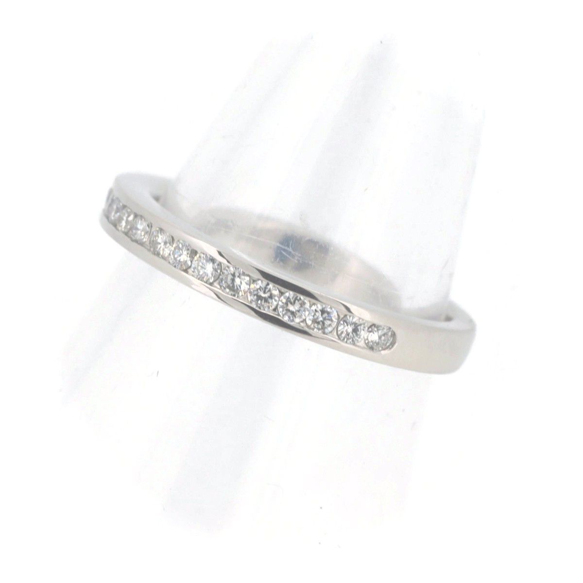 エクセルコ ダイヤモンド リング 指輪 0.285ct S0.01ct 9号 PT900  