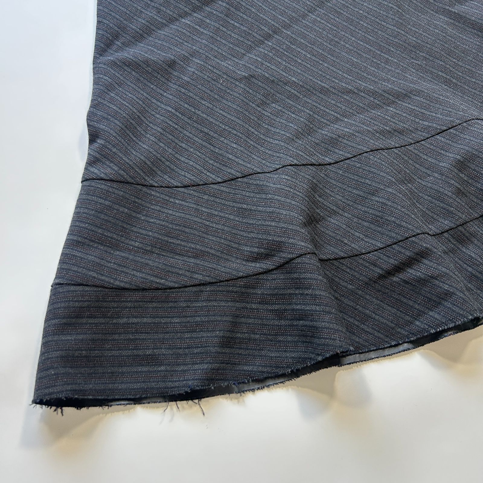 人気！ジュンヤワタナベ！コムデギャルソン。ストライプ フレアスカート　サイズS 人気！ジュンヤワタナベ！コムデギャルソン。ストライプ フレア