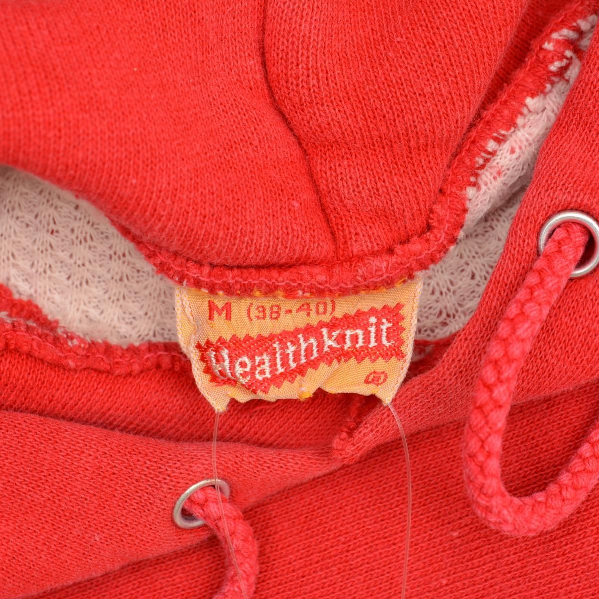 50s-60s healthknit Lサイズ レッド ダブルフェイス - メルカリ