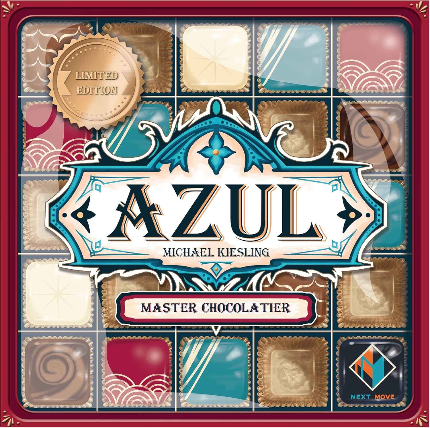 ボードゲーム Azul マスターショコラティエ 戦略的タイル配置ゲーム 英語版 日本語説明書なし