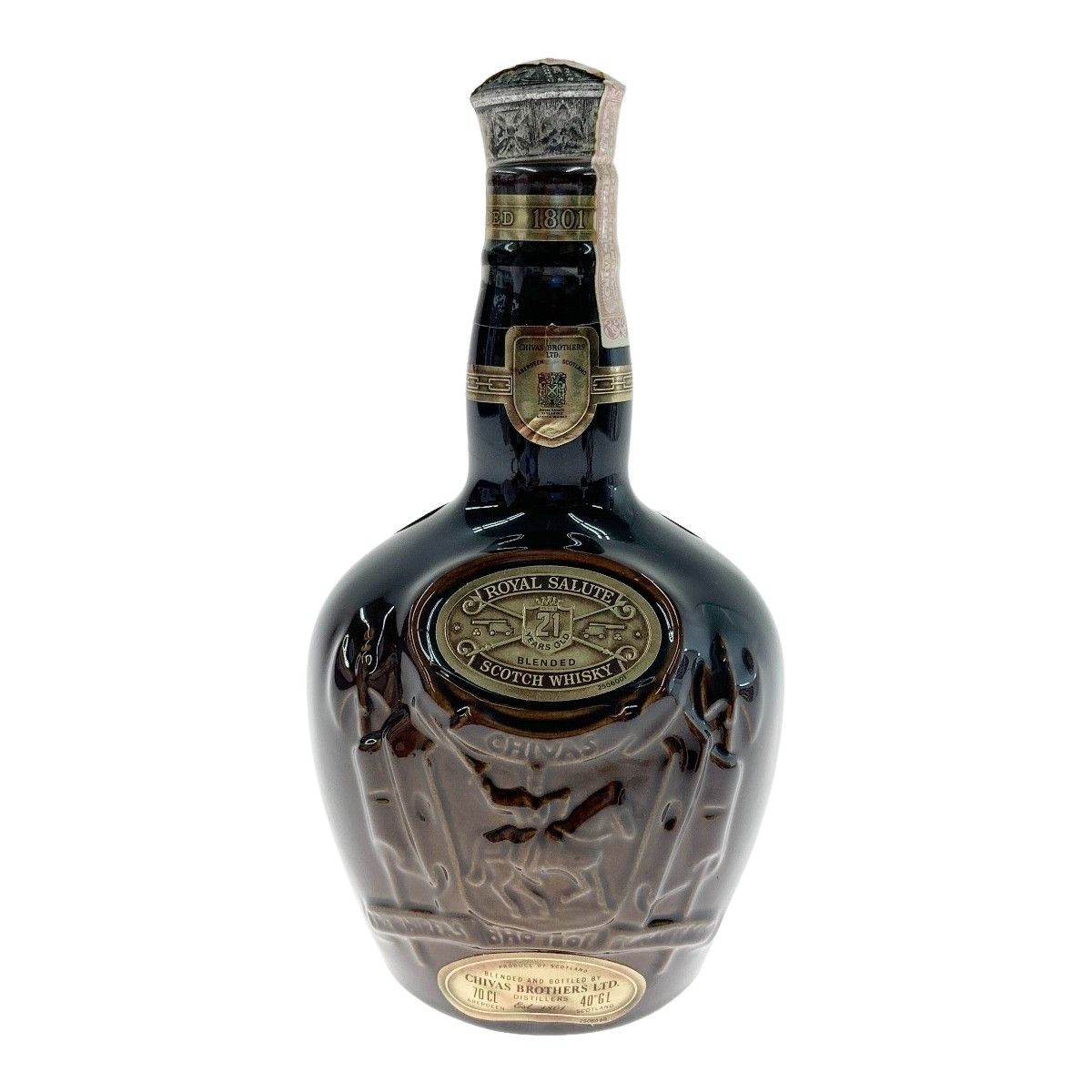 〇〇ROYAL SALUTE CHIVAS REGAL ロイヤル シーバスリーガル 21年 ブレンデッド スコッチ ウィスキー 700ml 40% 未開栓