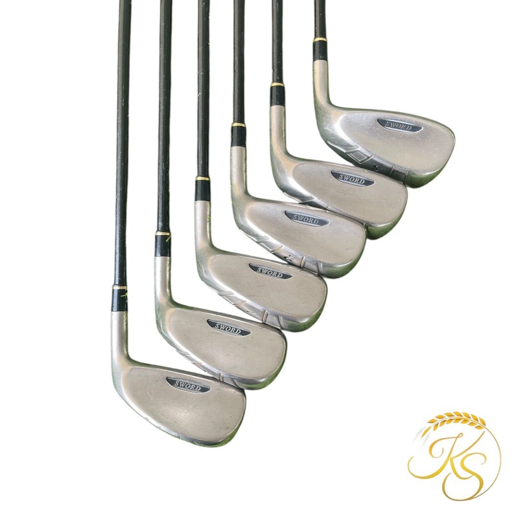カタナゴルフ アイアンセット 6本 SWORD SL EiGHT 純正カーボン
