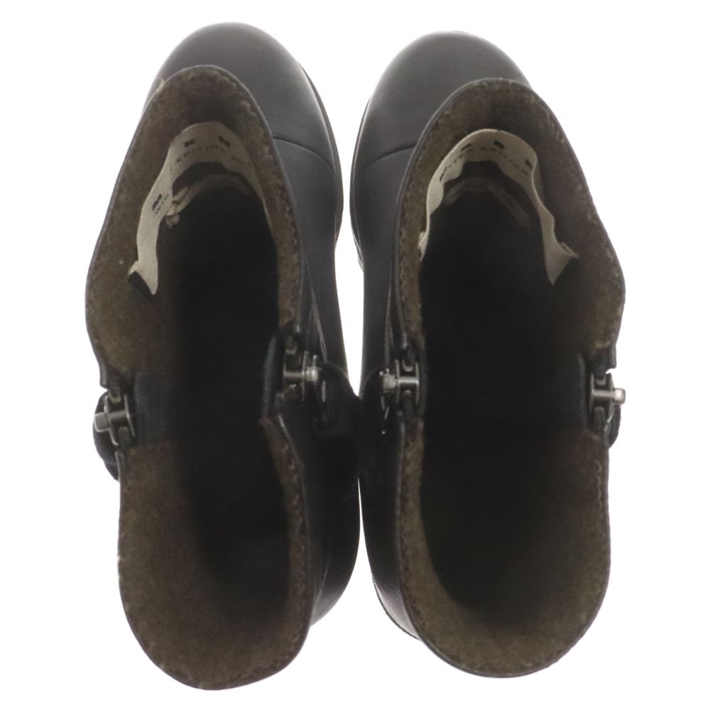 MARNI ロングブーツ MARNI (マルニ) Double Zip Boots ダブルジップ ラムレザー