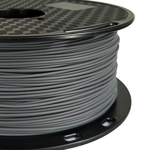 PLA Plus グレー PLA フィラメント 1.75 mm 灰色 はいいろ 1KG 3Dプリント フィラメント 鼠色 ねずみいろ PLA フィラメント CC3D PLA MAX スレート グレー