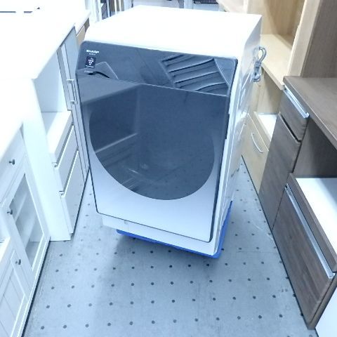SHARP ES-W114 ハイブリッド乾燥NEXT プラズマクラスター ドラム式洗濯乾燥機 ドラム洗濯機