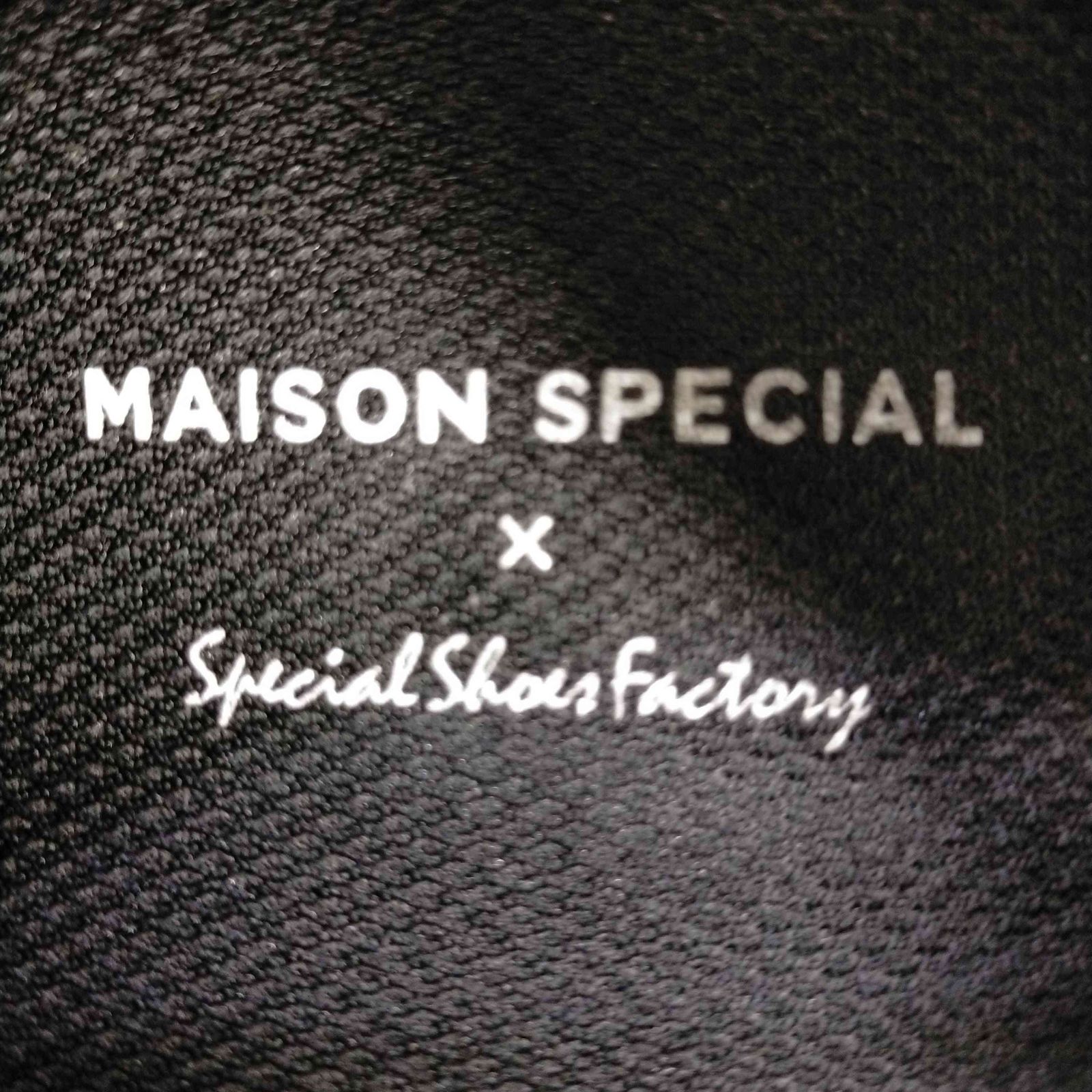 メゾンスペシャル MAISON SPECIAL Special Shoes Factory 東京産プレーントゥ厚底エアビブラムソールTALOR シューズ  メンズ 25 1/2 - メルカリ