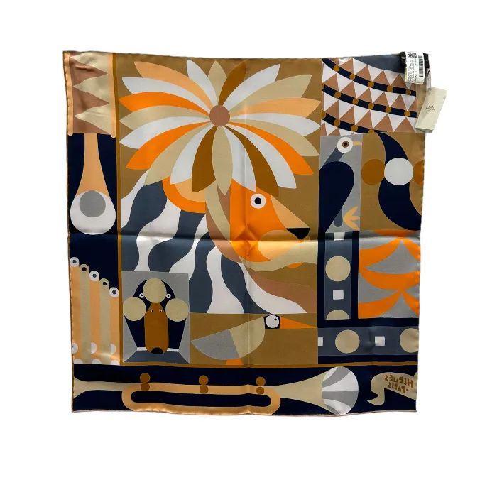 未使用品】HERMES エルメス ガヴロッシュ45 スカーフ - メルカリ